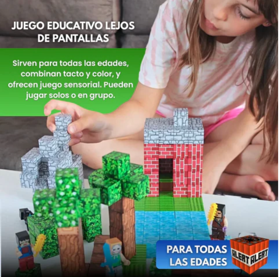 Bloques Magnéticos Minecraft